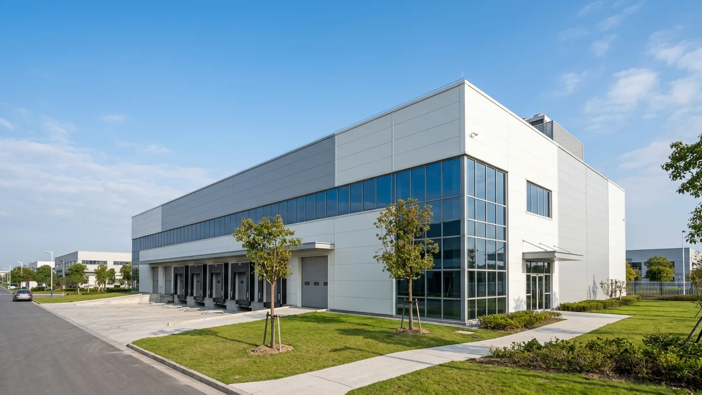 Exterior of the RENATURE production base