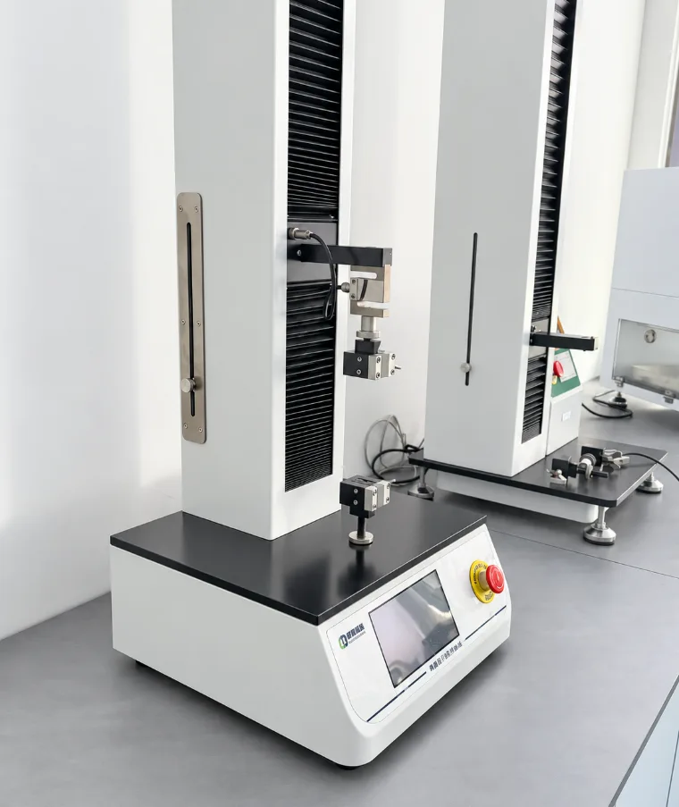 Electronic universal material testing machine used for film tensile tests