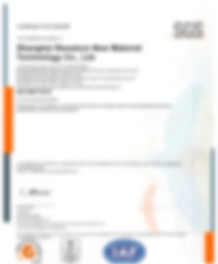 ISO 9001 certificate (blurred preview)