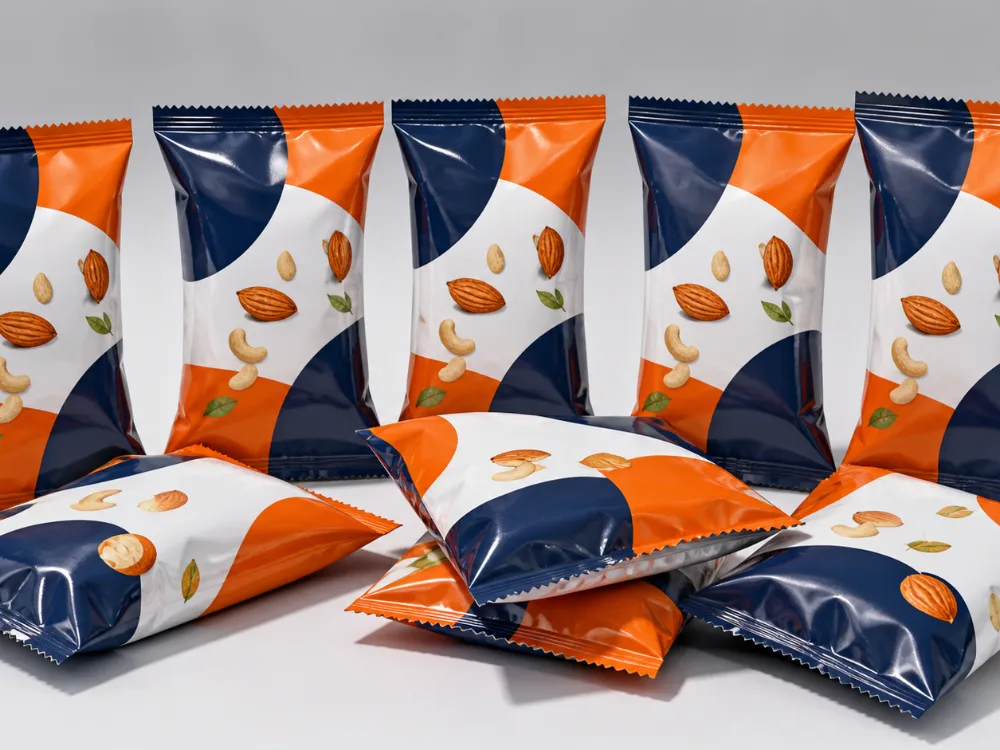 Snack packs made from rollstock
